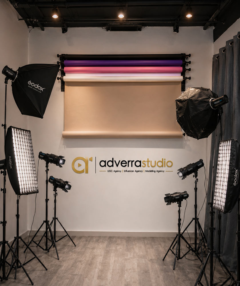 Adverra Studio UGC video production team Delhi India